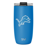 NFL Voyager Tumbler with Clear Flip Lid & Straw