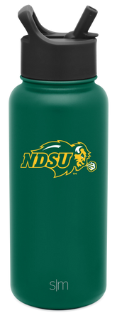 Collegiate Summit Water Bottle with Straw Lid
