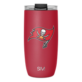 NFL Voyager Tumbler with Clear Flip Lid & Straw