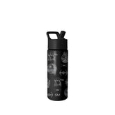 Summit Kids Water Bottle with Straw Lid