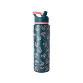 Summit Water Bottle with Straw Lid
