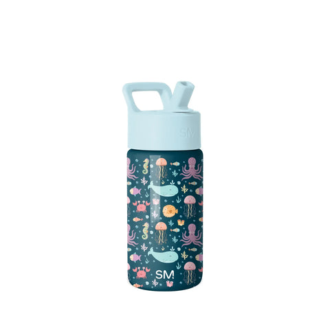 Summit Kids Water Bottle with Straw Lid