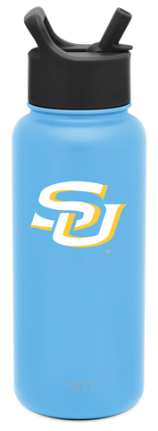 Collegiate Summit Water Bottle with Straw Lid