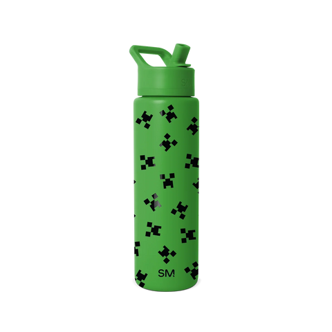 Summit Water Bottle with Straw Lid