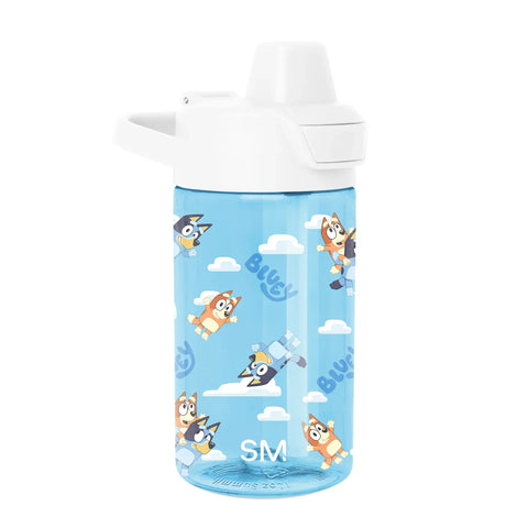 Summit Kids Plastic Water Bottle with Simple Flip Straw Lid
