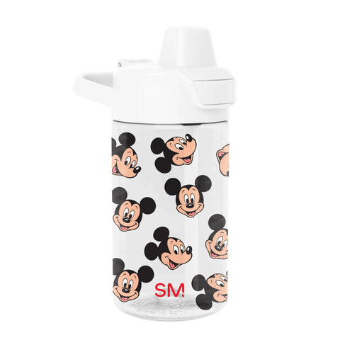 Summit Kids Plastic Water Bottle with Simple Flip Straw Lid