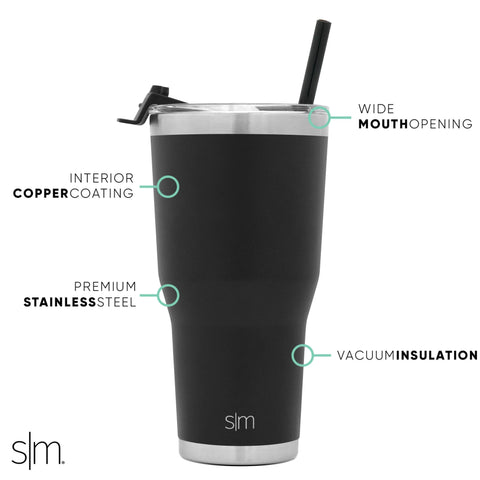 NHLÂ® Cruiser Insulated Tumbler with Flip Lid and Straw - 30oz