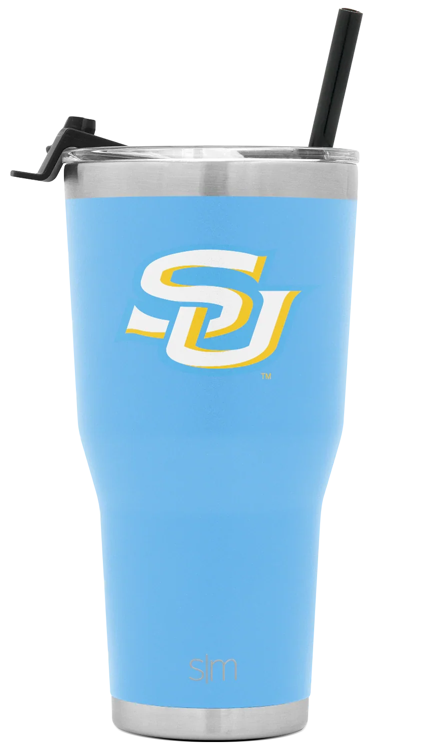 Collegiate Cruiser Tumbler with Flip Lid and Straw