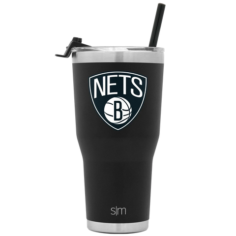 NBA Cruiser Tumbler with Flip Lid and Straw